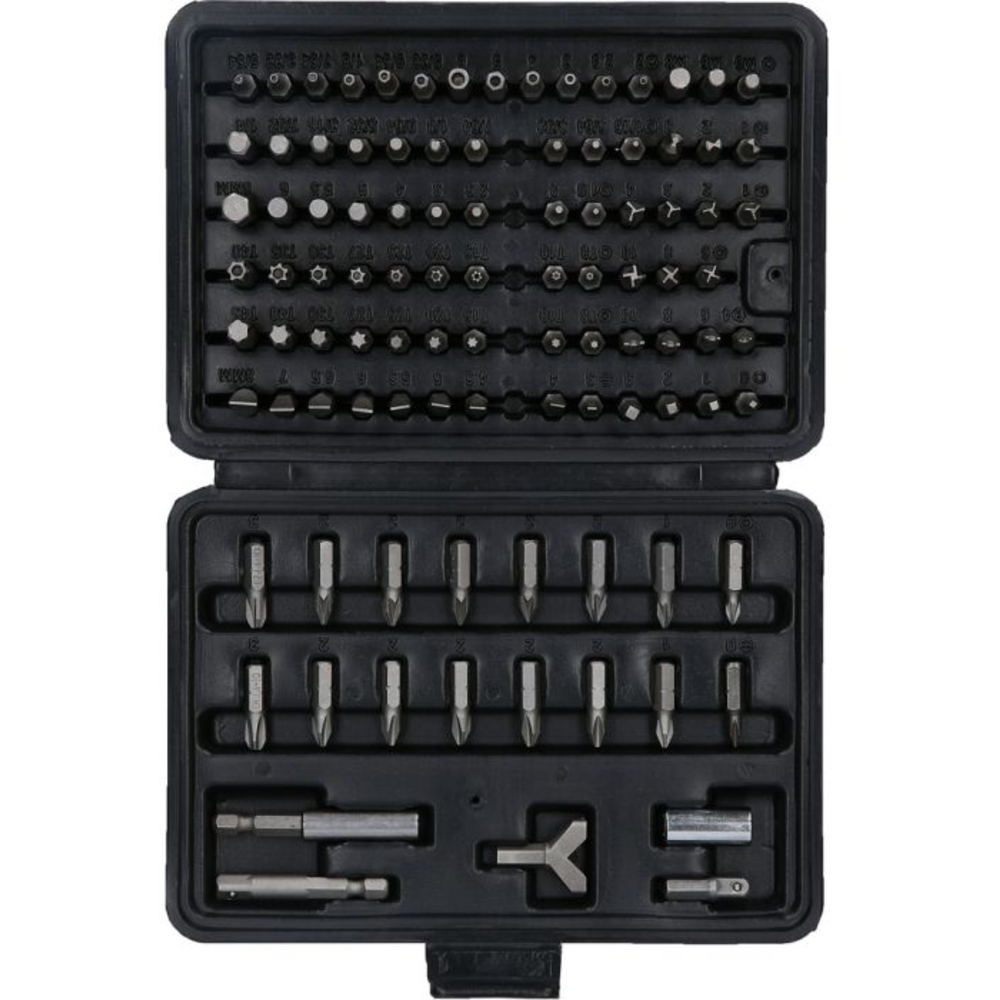 Jeu d'embouts de vissage 100 pcs BRILLIANT TOOLS - KS TOOLS - BT053100