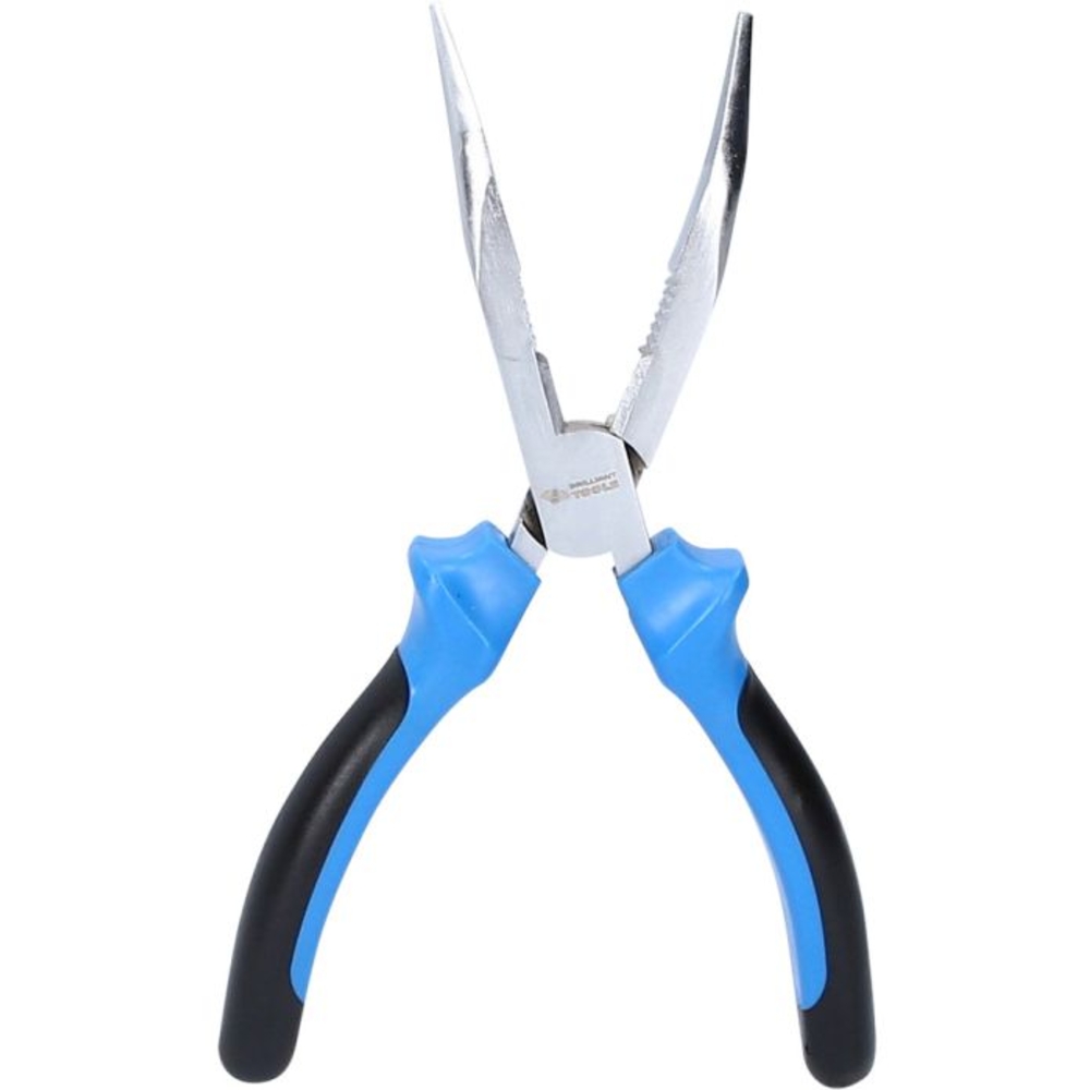 Pince à bec demi-rond coudée L150 mm BRILLIANT TOOLS - KS TOOLS - BT060902
