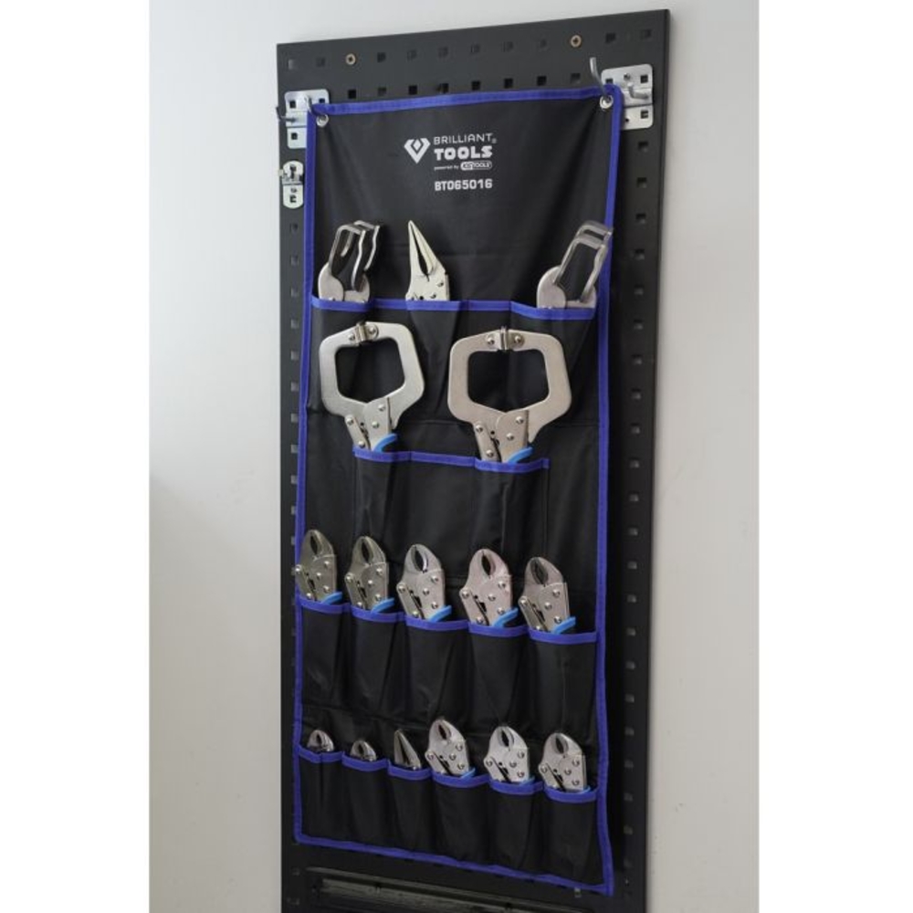 Pochette de 16 pinces étaux à verrouillage BRILLIANT TOOLS - KS TOOLS - BT065016
