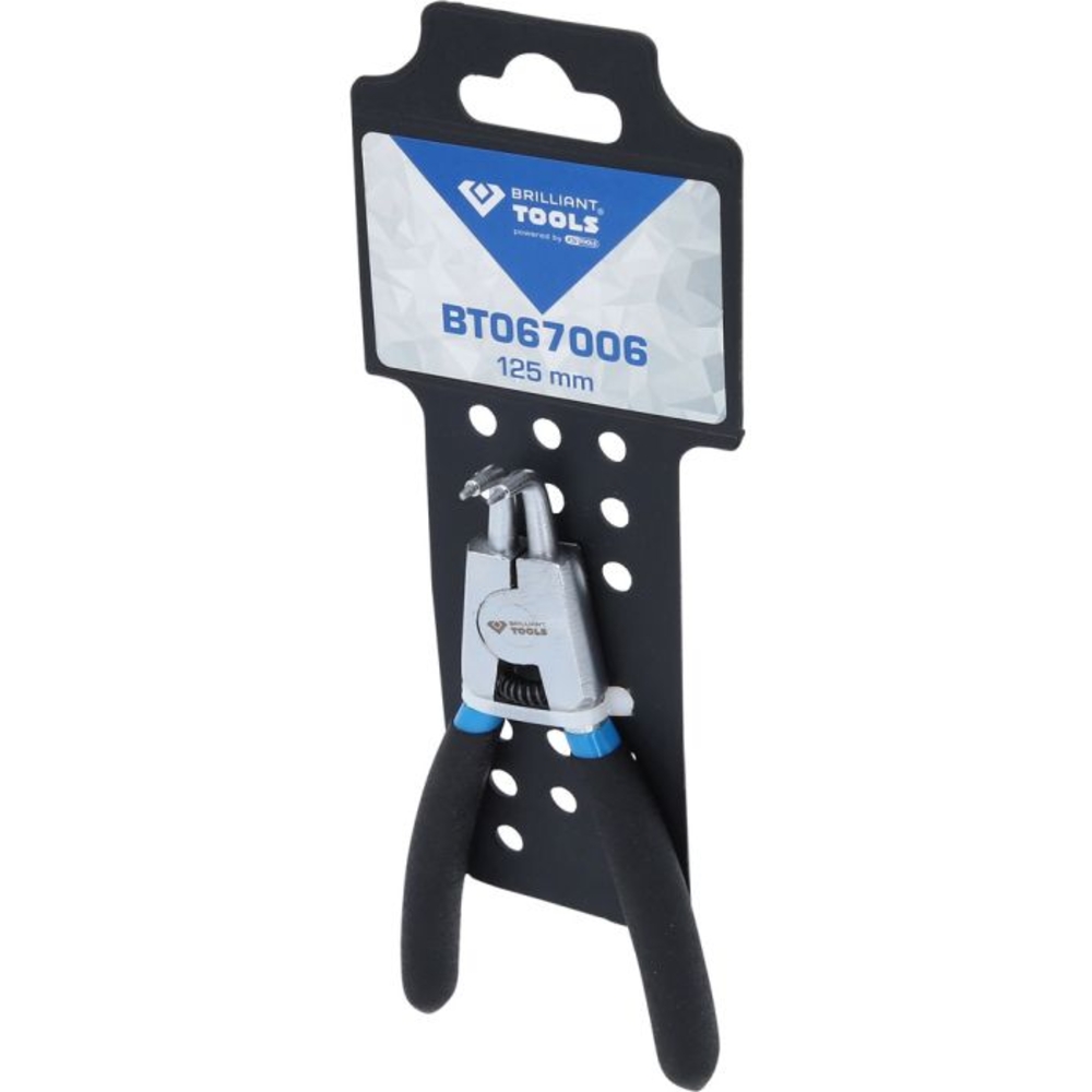 Pince à circlips extérieur coudée L125mm BRILLIANT TOOLS - KS TOOLS - BT067006