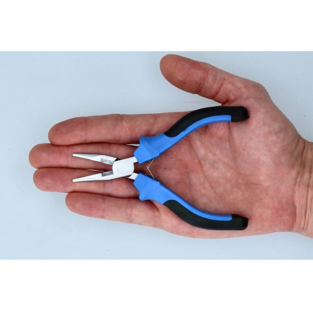 Pince électronique à bec demi-rond L130mm BRILLIANT TOOLS - KS TOOLS - BT067603