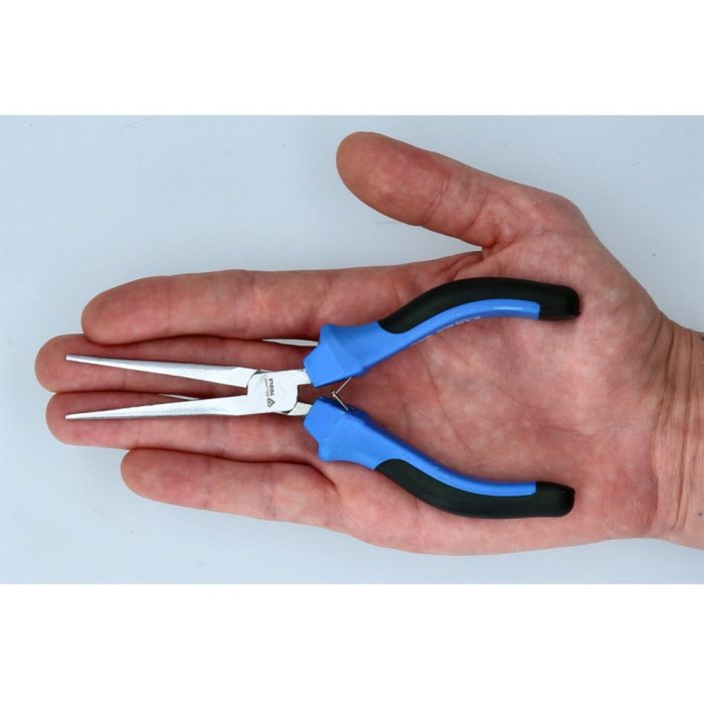 Pince électronique à bec demi-rond droit L155mm BRILLIANT TOOLS - KS TOOLS - BT067606
