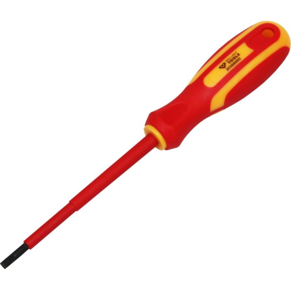 Tournevis isolé Fente 4,0mm L100mm BRILLIANT TOOLS - KS TOOLS - BT068003