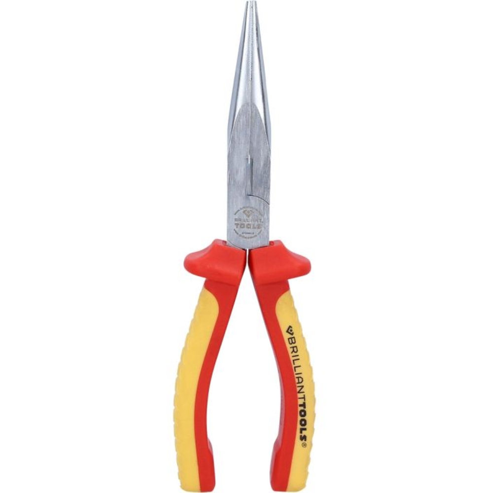 Pince à bec plat isolée L208mm BRILLIANT TOOLS - KS TOOLS - BT068012
