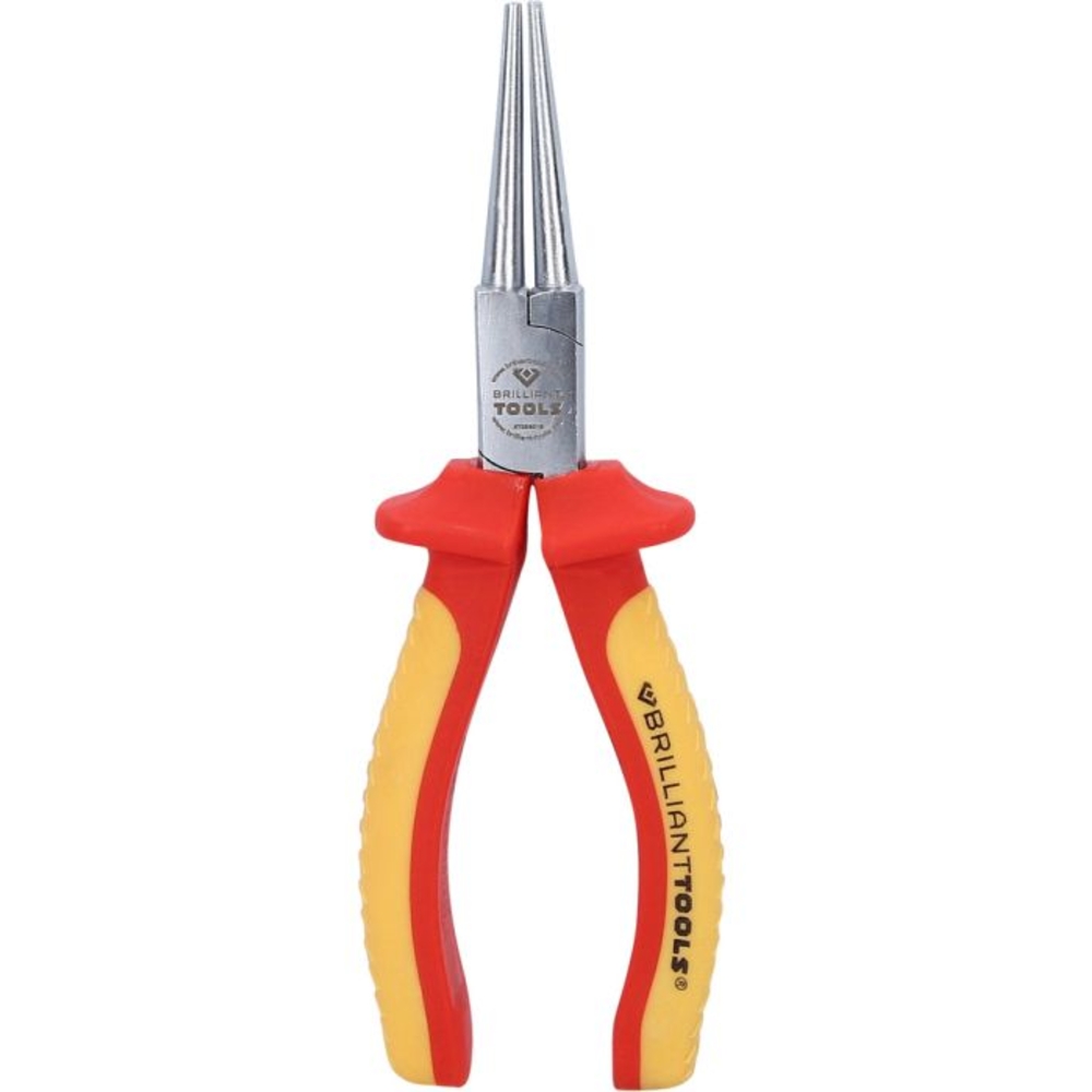 Pince à bec rond isolée L170mm BRILLIANT TOOLS - KS TOOLS - BT068015