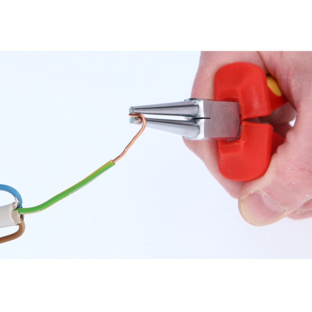 Pince à bec rond isolée L170mm BRILLIANT TOOLS - KS TOOLS - BT068015
