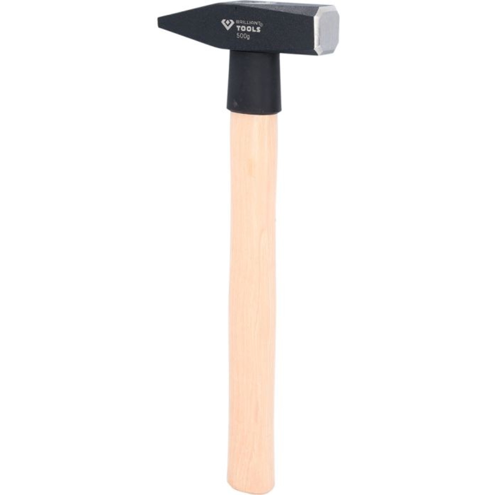 Marteau de mécanicien avec manche Hickory 500g BRILLIANT TOOLS - KS TOOLS - BT073050