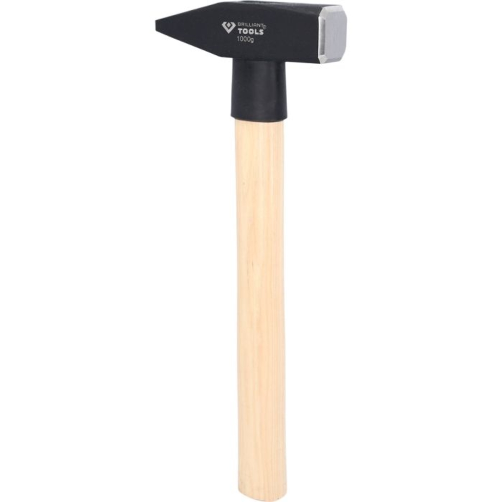 Marteau de mécanicien avec manche Hickory 1000g BRILLIANT TOOLS - KS TOOLS - BT073100