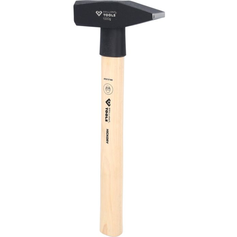 Marteau de mécanicien avec manche Hickory 1000g BRILLIANT TOOLS - KS TOOLS - BT073100