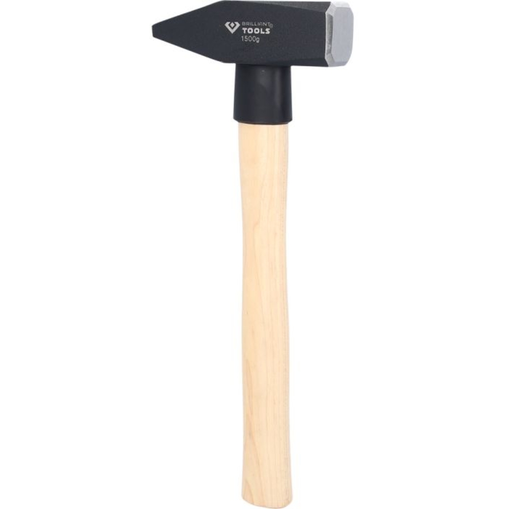 Marteau de mécanicien avec manche Hickory 1500g BRILLIANT TOOLS - KS TOOLS - BT073150