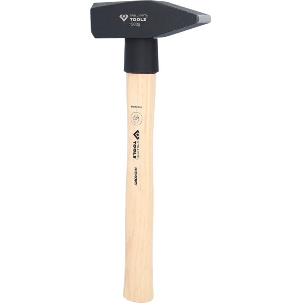 Marteau de mécanicien avec manche Hickory 1500g BRILLIANT TOOLS - KS TOOLS - BT073150