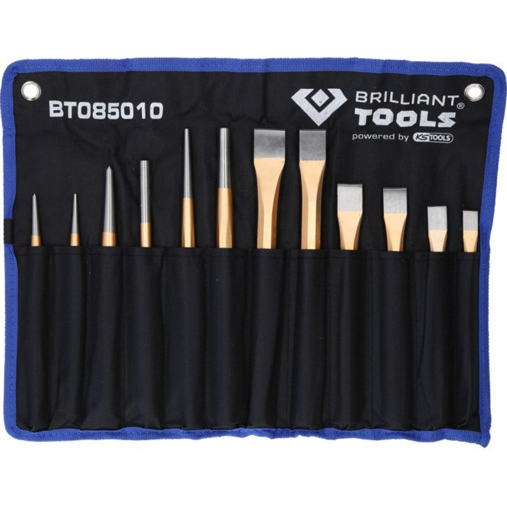 Jeu d'outils de frappe 12 pcs BRILLIANT TOOLS - KS TOOLS - BT085010