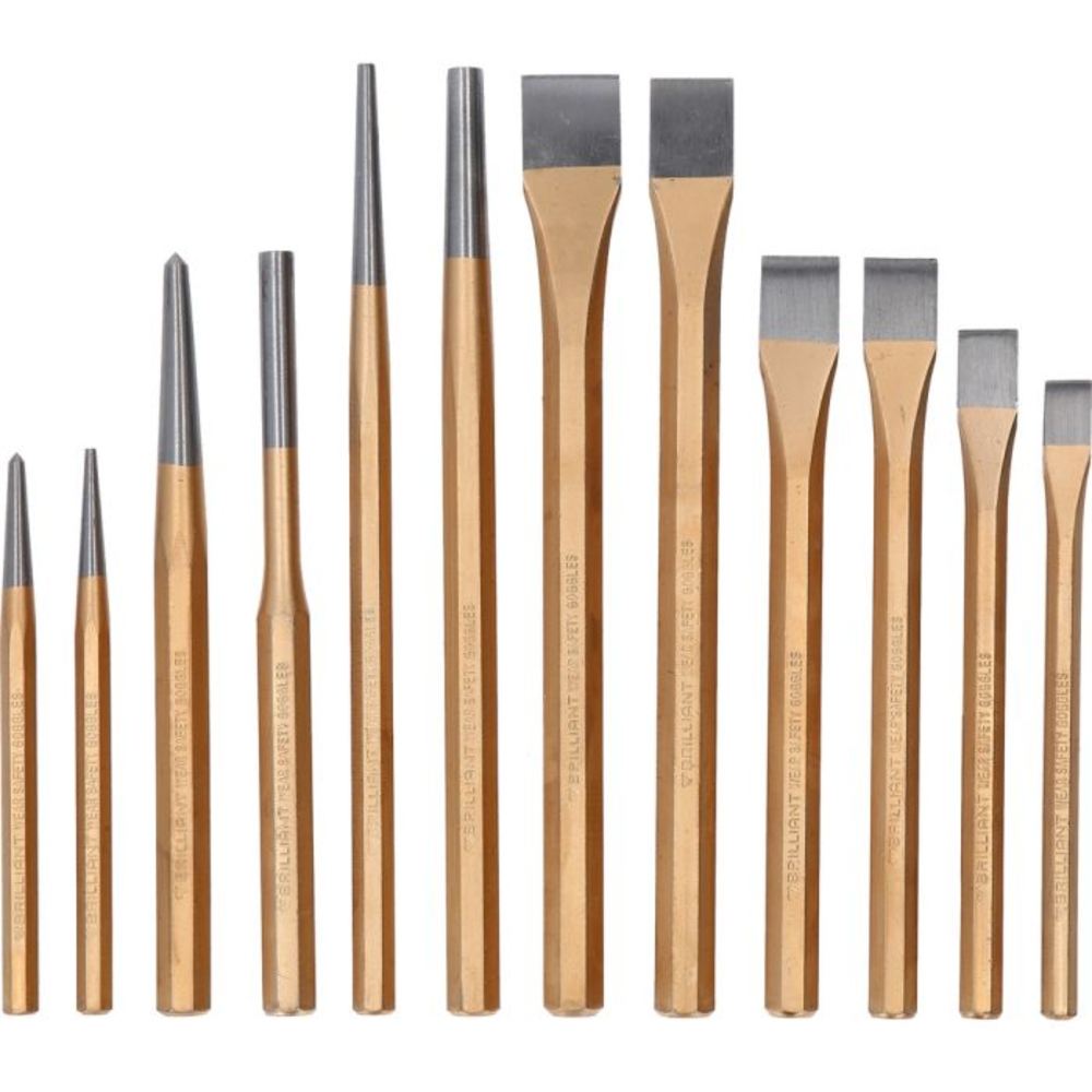 Jeu d'outils de frappe 12 pcs BRILLIANT TOOLS - KS TOOLS - BT085010