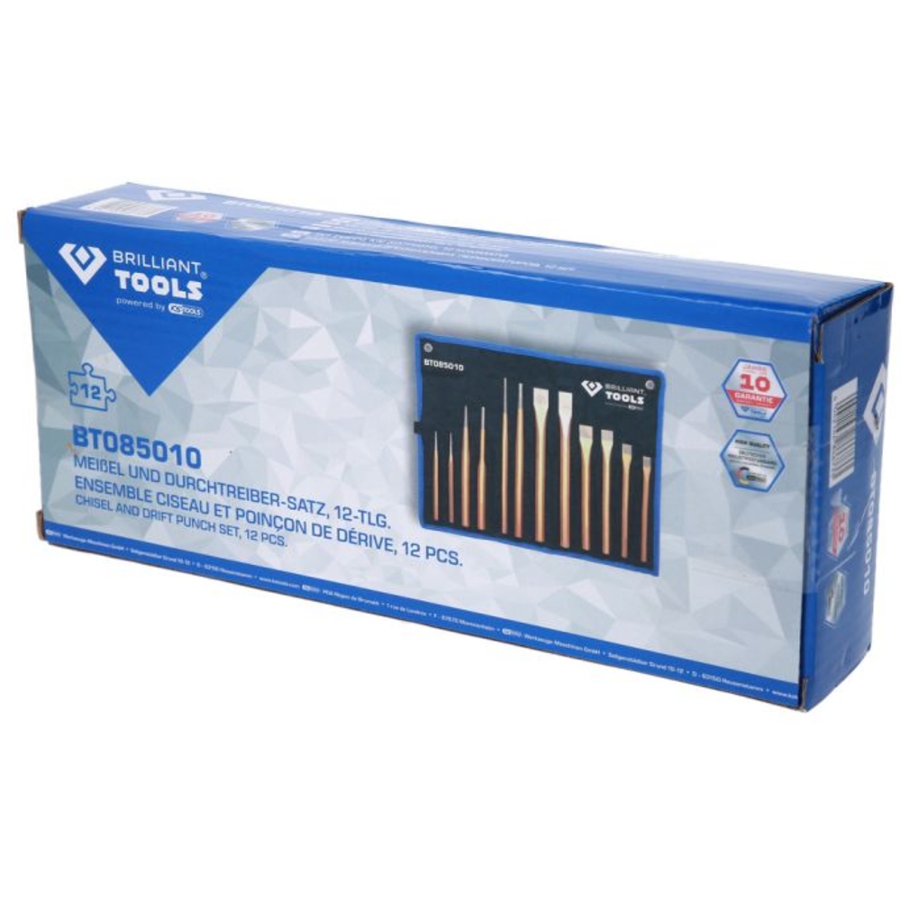 Jeu d'outils de frappe 12 pcs BRILLIANT TOOLS - KS TOOLS - BT085010