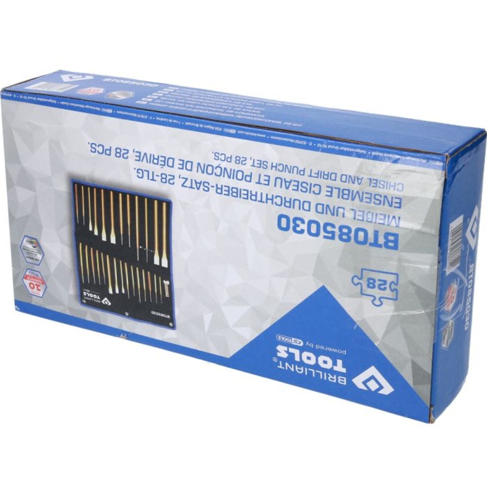Jeu d'outils de frappe 28 pcs BRILLIANT TOOLS - KS TOOLS - BT085030