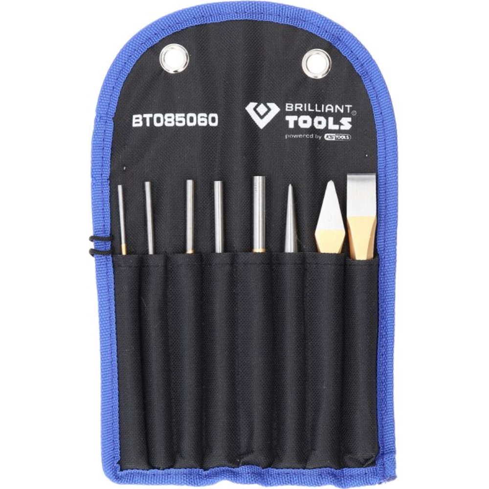 Jeu d'outils de frappe 8 pcs BRILLIANT TOOLS - KS TOOLS - BT085060