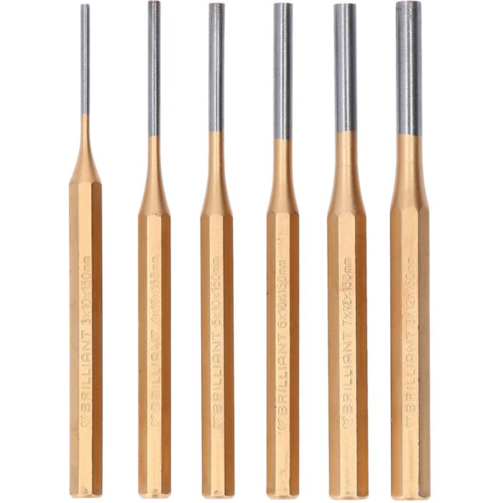 Jeu de chasse-goupilles 6 pcs BRILLIANT TOOLS - KS TOOLS - BT085070