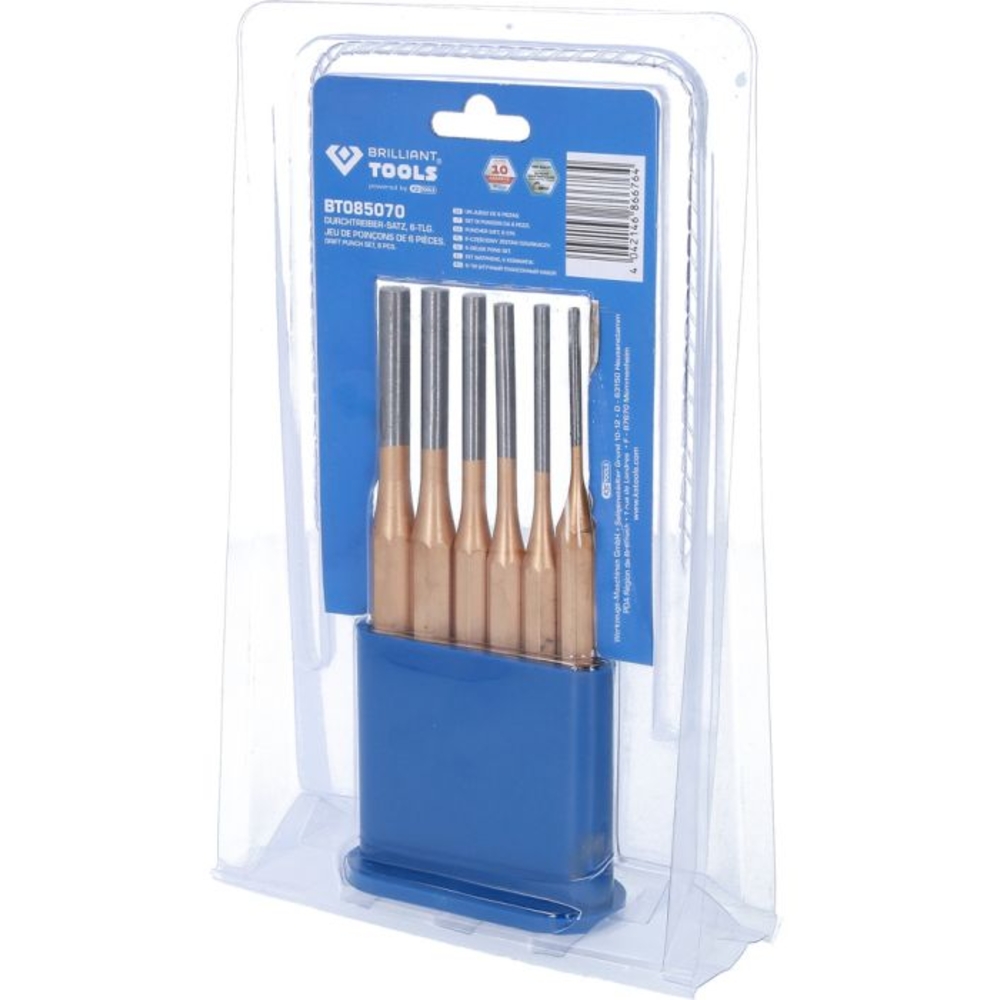 Jeu de chasse-goupilles 6 pcs BRILLIANT TOOLS - KS TOOLS - BT085070