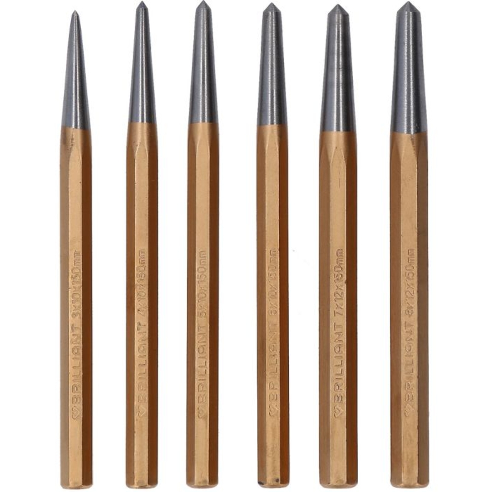 Jeu de pointeaux 4 pcs BRILLIANT TOOLS - KS TOOLS - BT085080