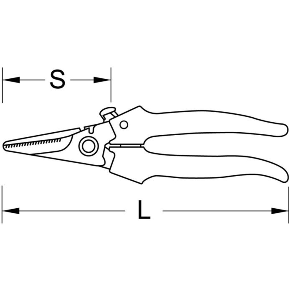 Ciseau droit 150 mm BRILLIANT TOOLS - KS TOOLS - BT100902