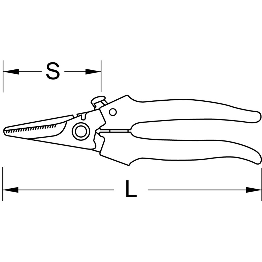 Ciseau droit 150 mm BRILLIANT TOOLS - KS TOOLS - BT100902