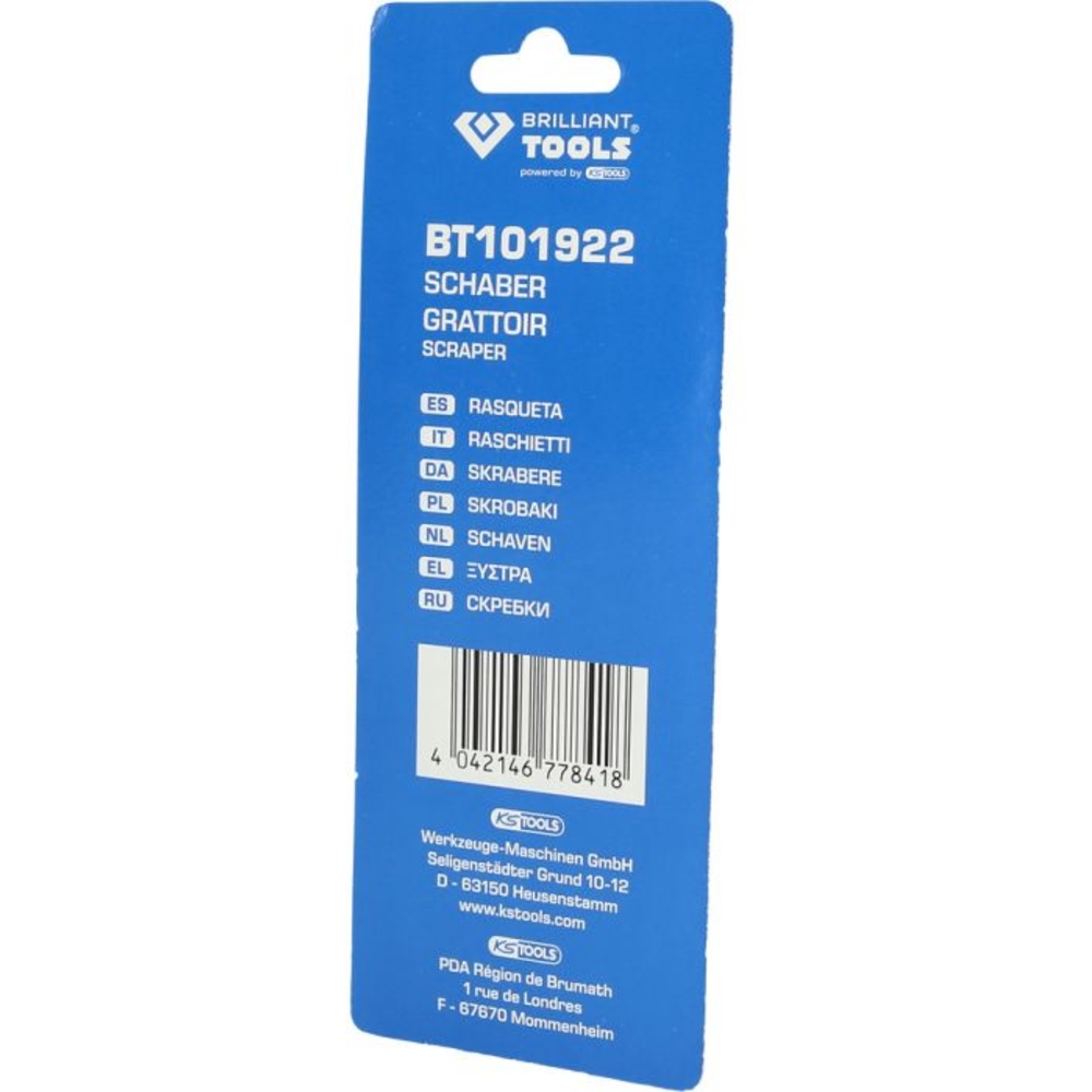 Grattoir BRILLIANT TOOLS - KS TOOLS - BT101922