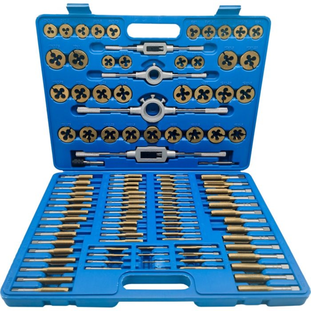 Jeu de tarauds et filières TiN 110 pcs BRILLIANT TOOLS - KS TOOLS - BT101985