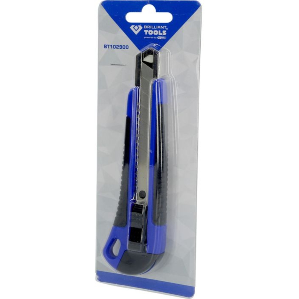 Cutter à blocage de lame 18mm BRILLIANT TOOLS - KS TOOLS - BT102900