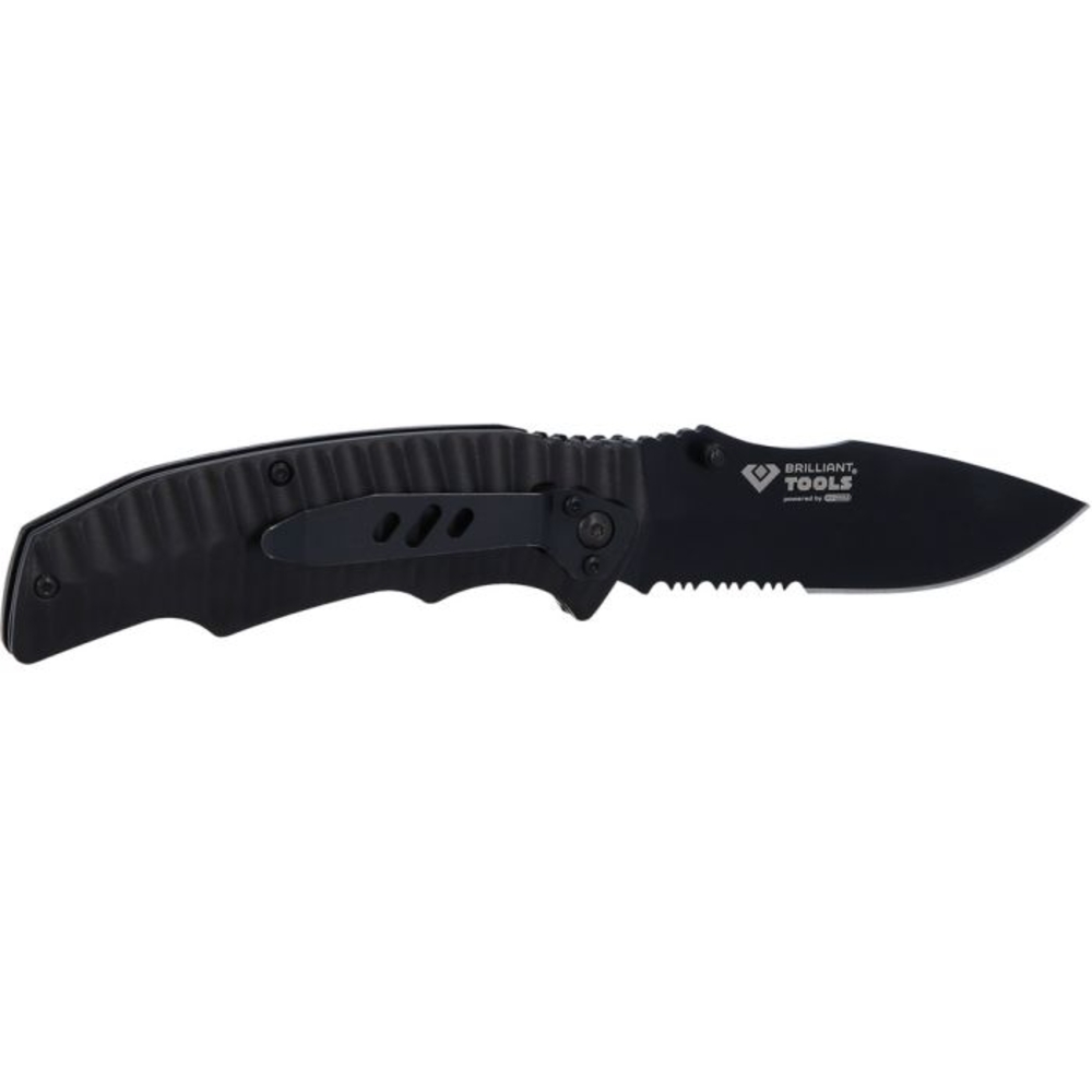 Couteau de poche à cran d’arrêt avec pochette BRILLIANT TOOLS - KS TOOLS - BT102905