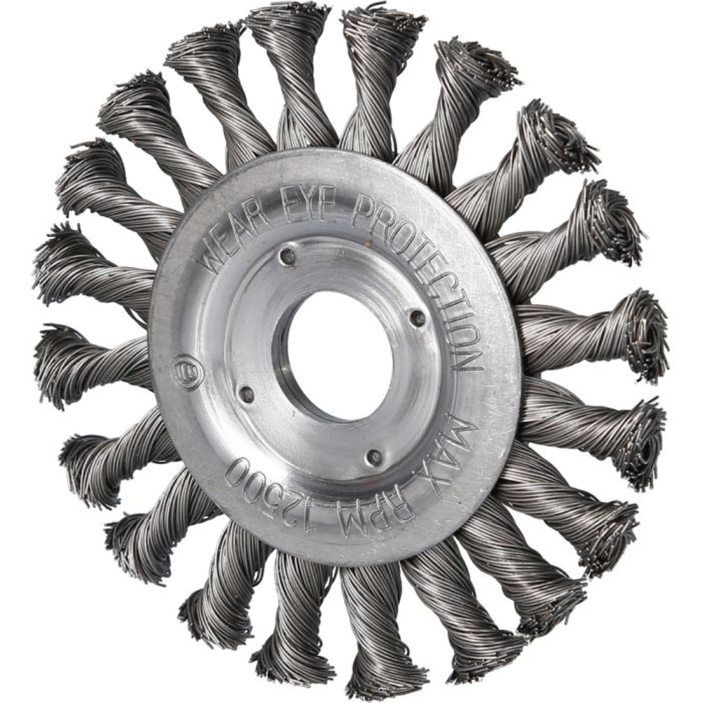 Brosse circulaire acier torsadé D115mm entrainement 22mm BRILLIANT TOOLS - KS TOOLS - BT103102