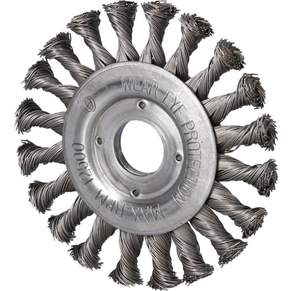 Brosse circulaire acier torsadé D115mm entrainement 22mm BRILLIANT TOOLS - KS TOOLS - BT103102