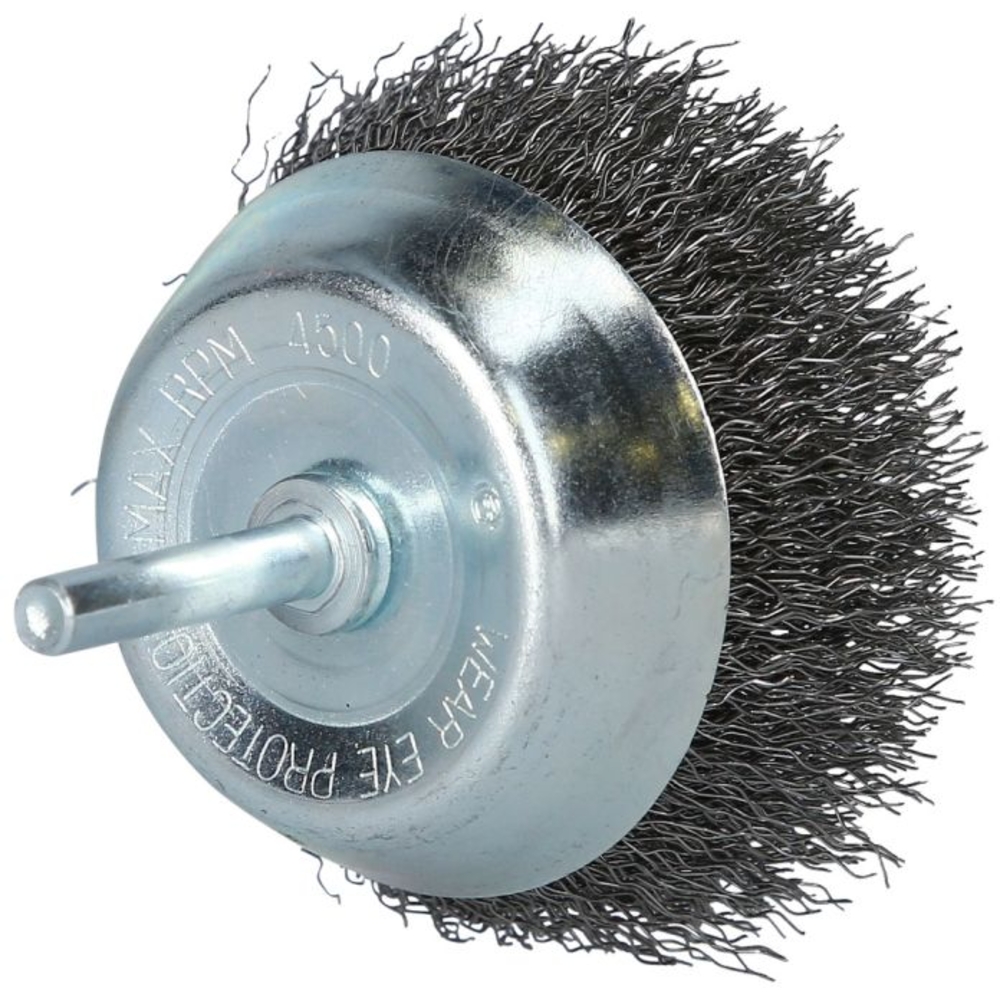 Brosse boisseau D75 mm queue de serrage 6mm BRILLIANT TOOLS - KS TOOLS - BT103106