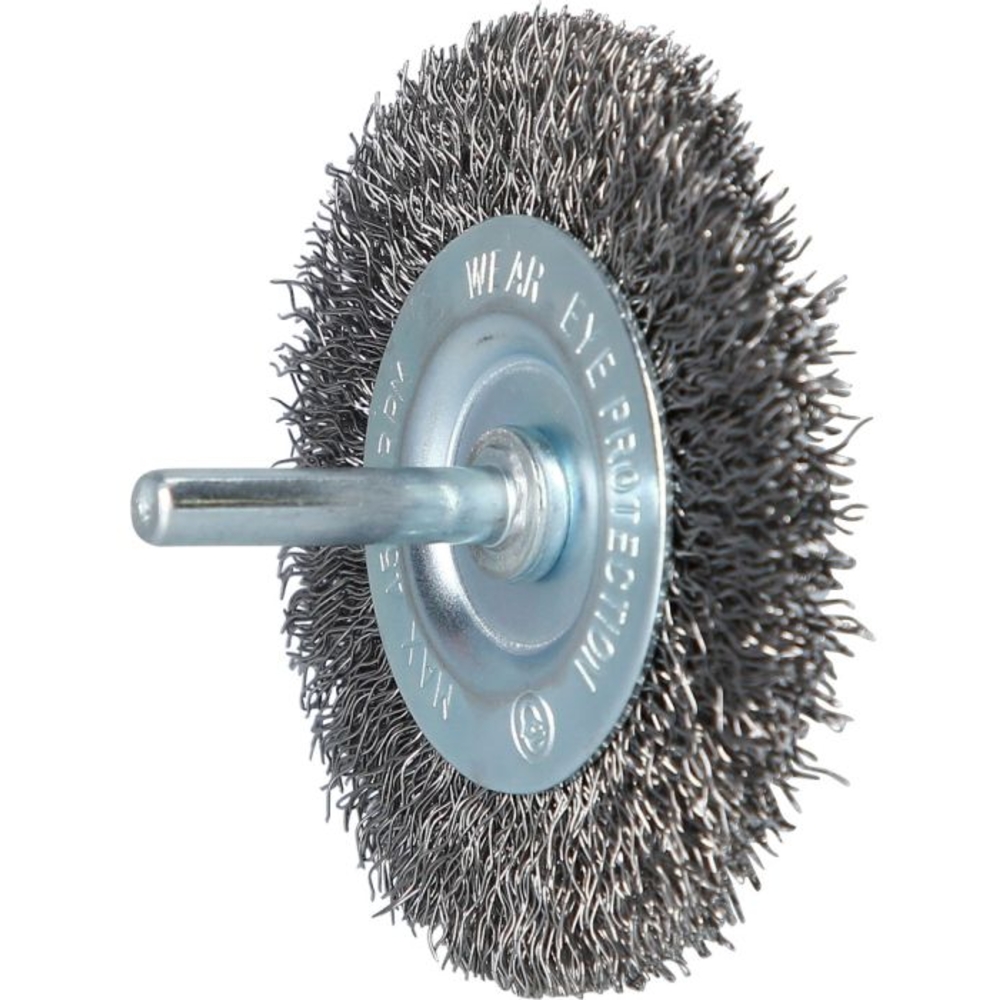 Brosse circulaire D75mm queue de serrage 6mm BRILLIANT TOOLS - KS TOOLS - BT103107