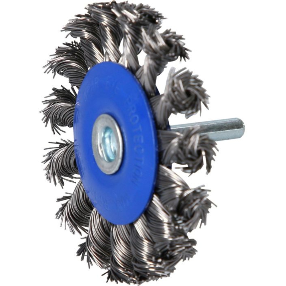 Brosse circulaire D75mm queue de serrage 6mm BRILLIANT TOOLS - KS TOOLS - BT103109