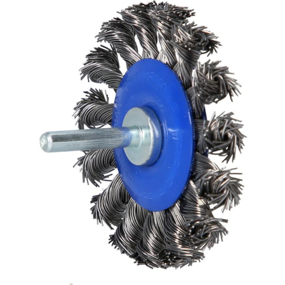 Brosse circulaire D75mm queue de serrage 6mm BRILLIANT TOOLS - KS TOOLS - BT103109