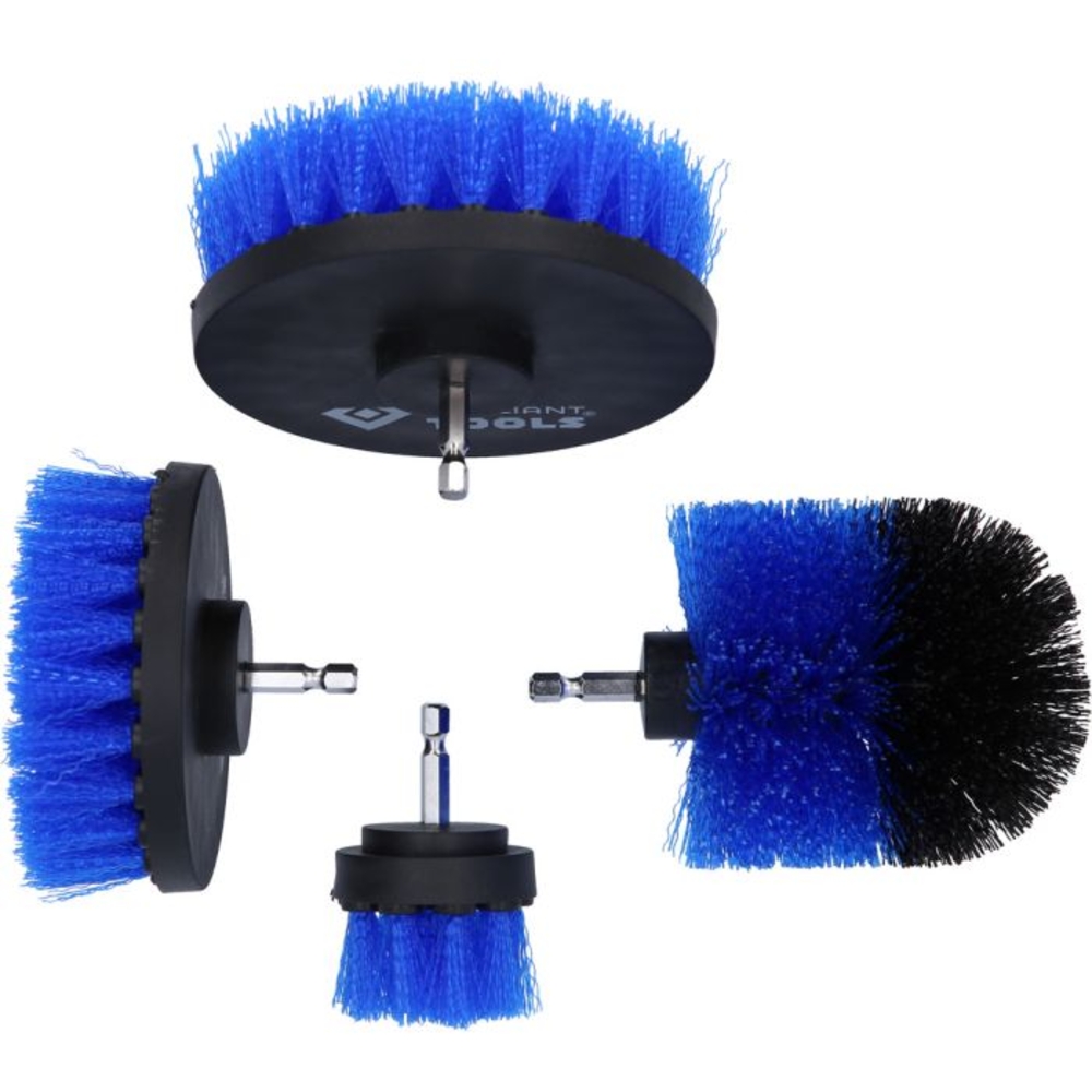 Jeu de brosses pour perceuse 4 pcs BRILLIANT TOOLS - KS TOOLS - BT103110