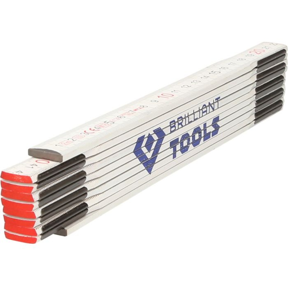 Mètre pliant en bois L2m BRILLIANT TOOLS - KS TOOLS - BT110900