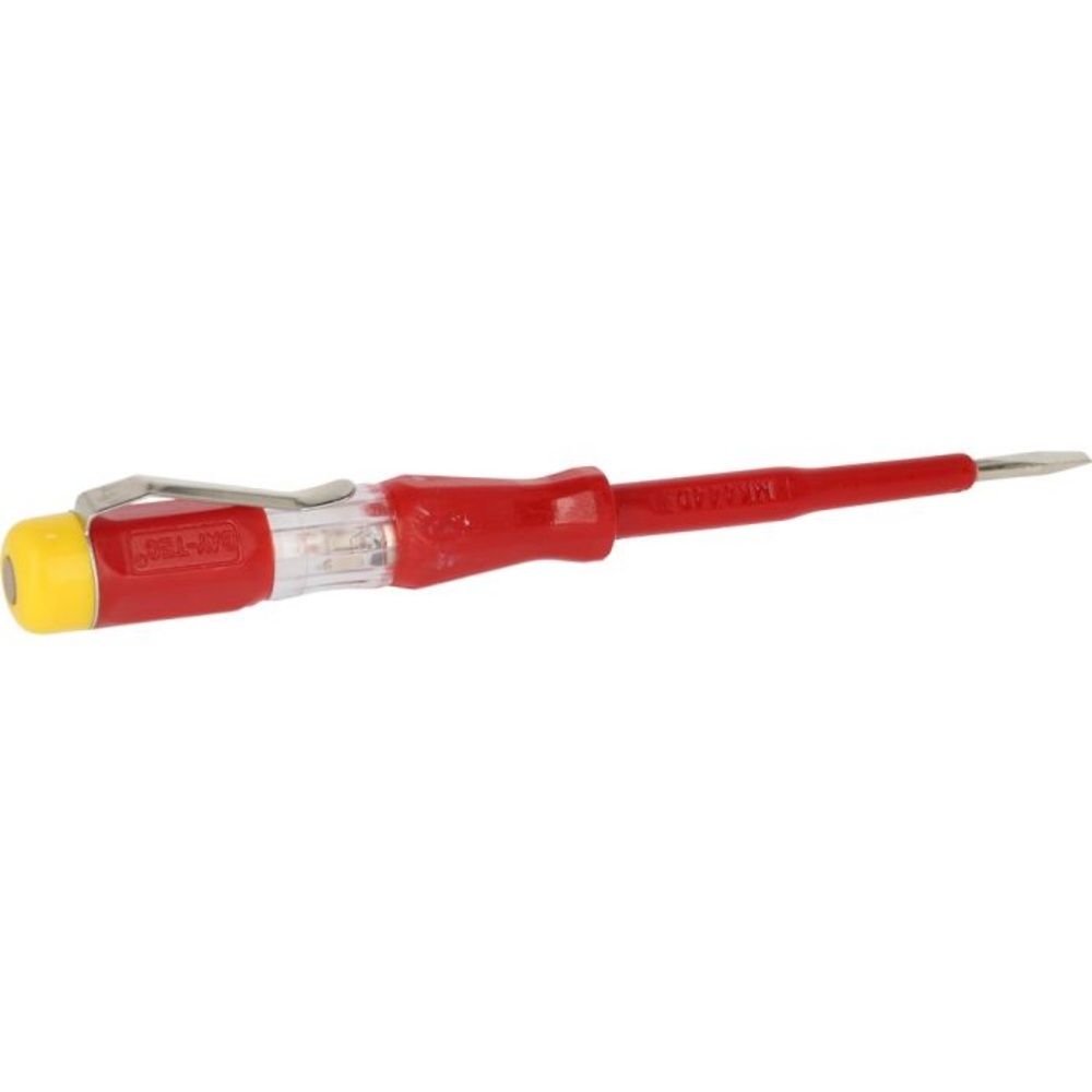 Tournevis testeur 100-500V Fente 3,0mm L140mm BRILLIANT TOOLS - KS TOOLS - BT120900