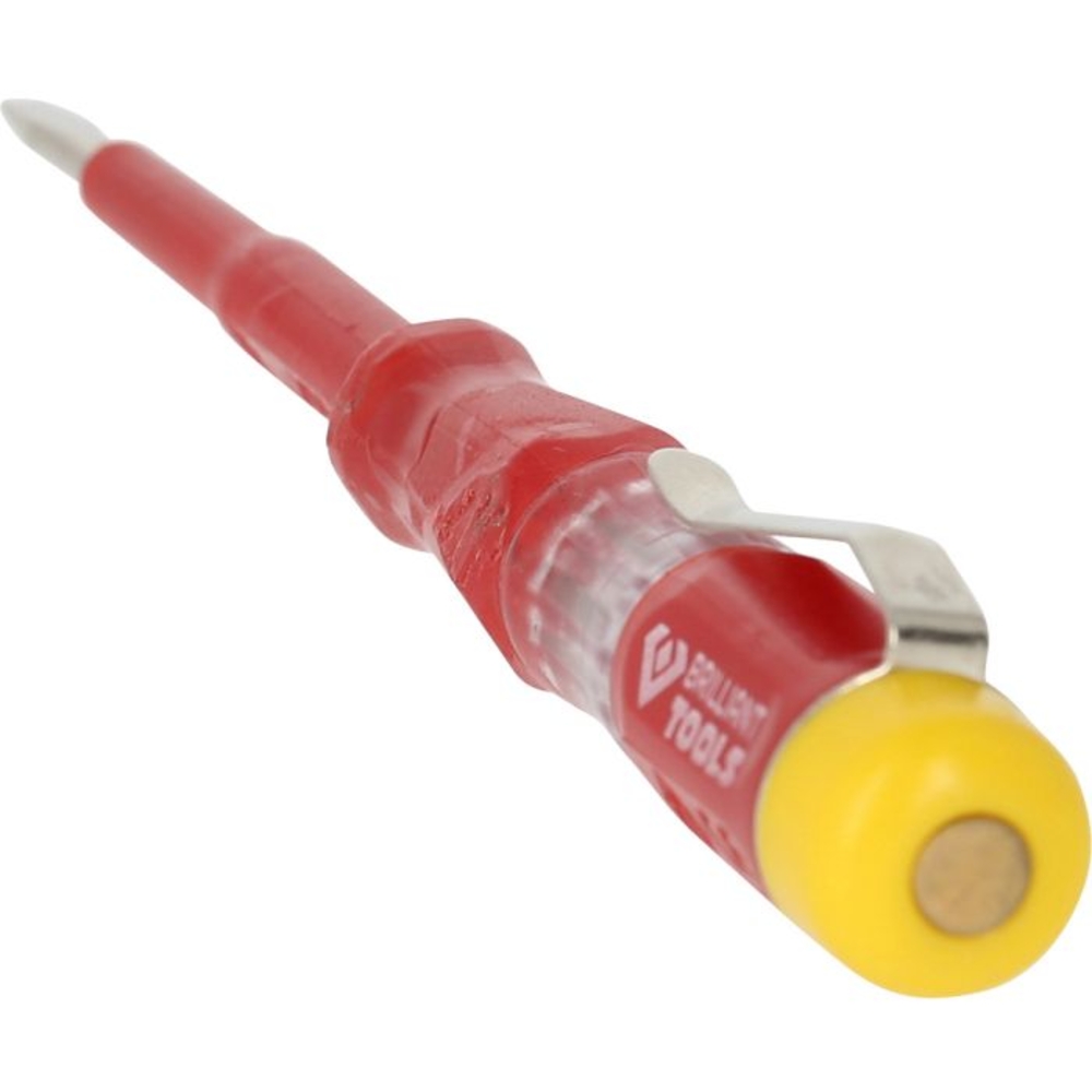 Tournevis testeur 100-500V Fente 3,0mm L140mm BRILLIANT TOOLS - KS TOOLS - BT120900