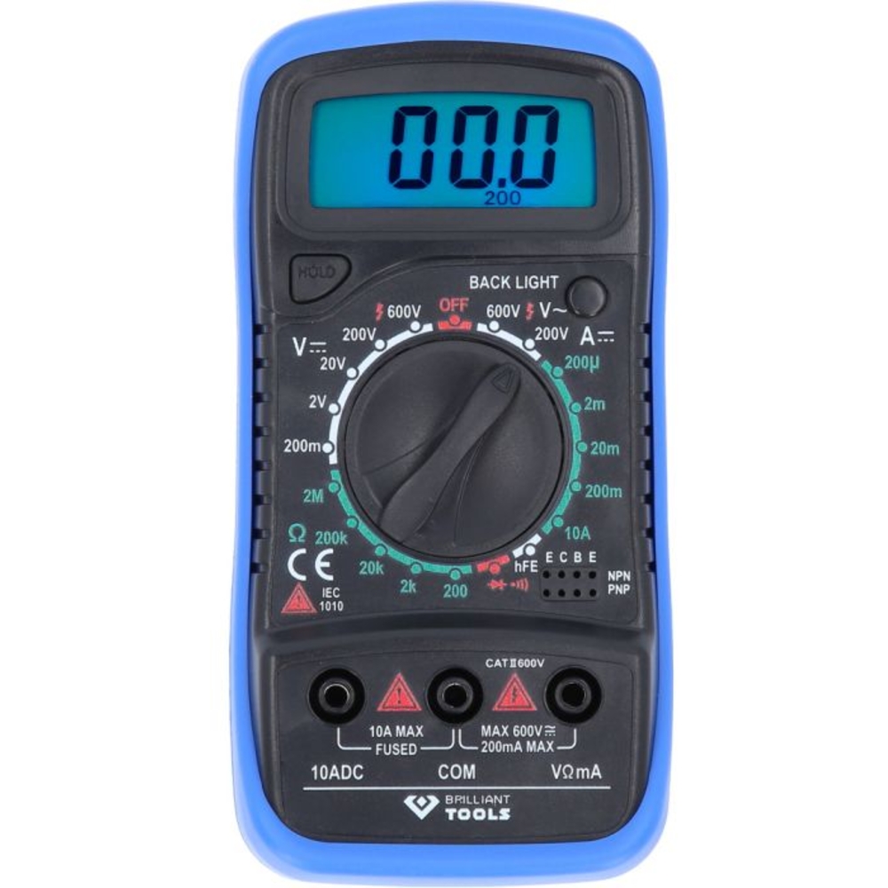 Multimètre digital BRILLIANT TOOLS - KS TOOLS - BT122900