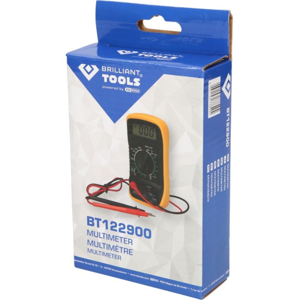 Multimètre digital BRILLIANT TOOLS - KS TOOLS - BT122900