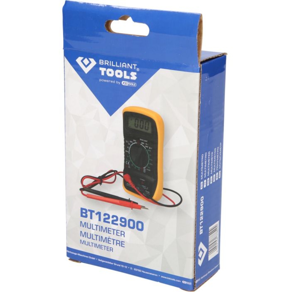 Multimètre digital BRILLIANT TOOLS - KS TOOLS - BT122900