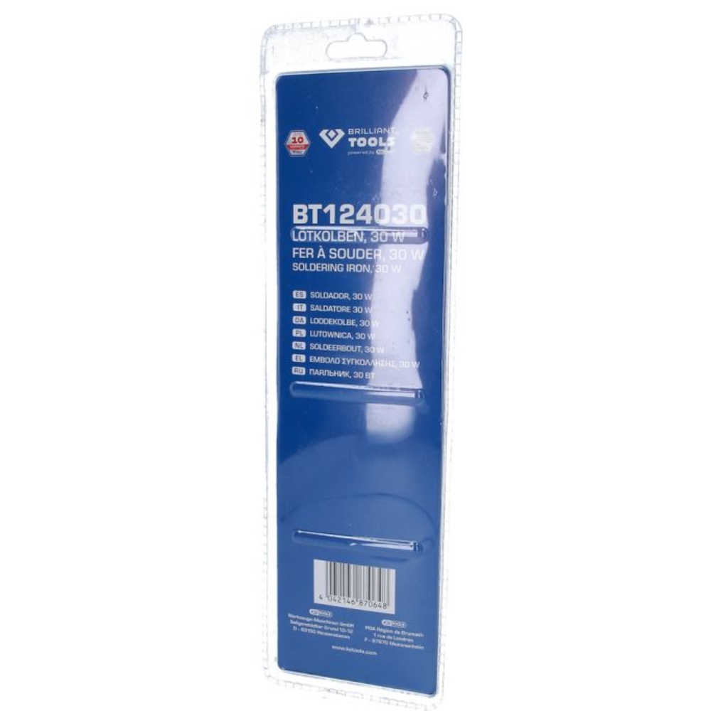 Fer à souder 30W BRILLIANT TOOLS - KS TOOLS - BT124030