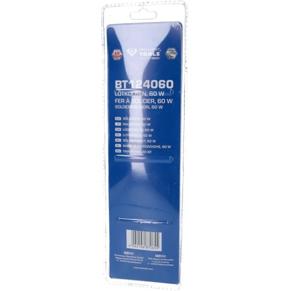 Fer à souder 60W BRILLIANT TOOLS - KS TOOLS - BT124060