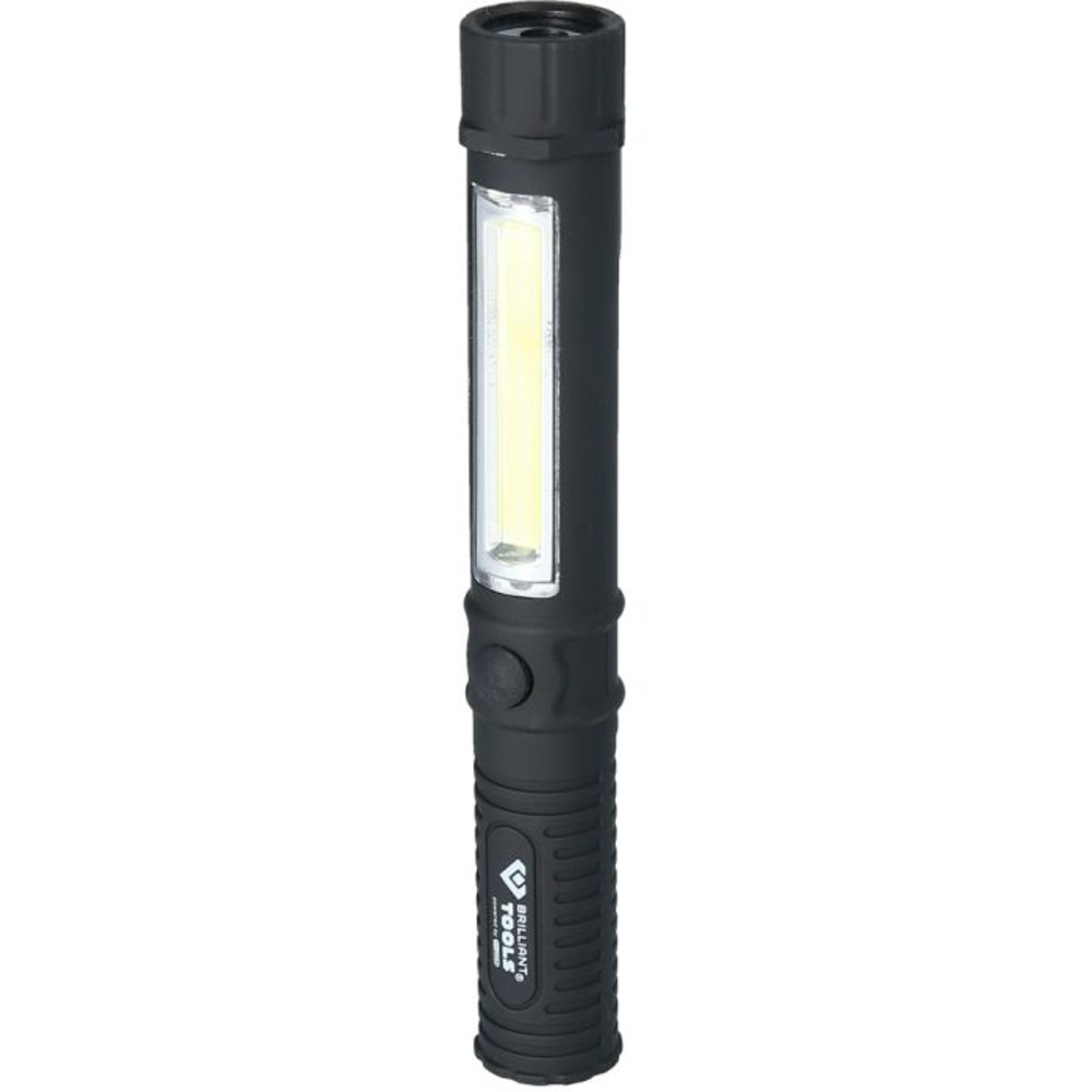 Lampe de poche à LED COB 2 en 1 140 Lumens BRILLIANT TOOLS - KS TOOLS - BT130910
