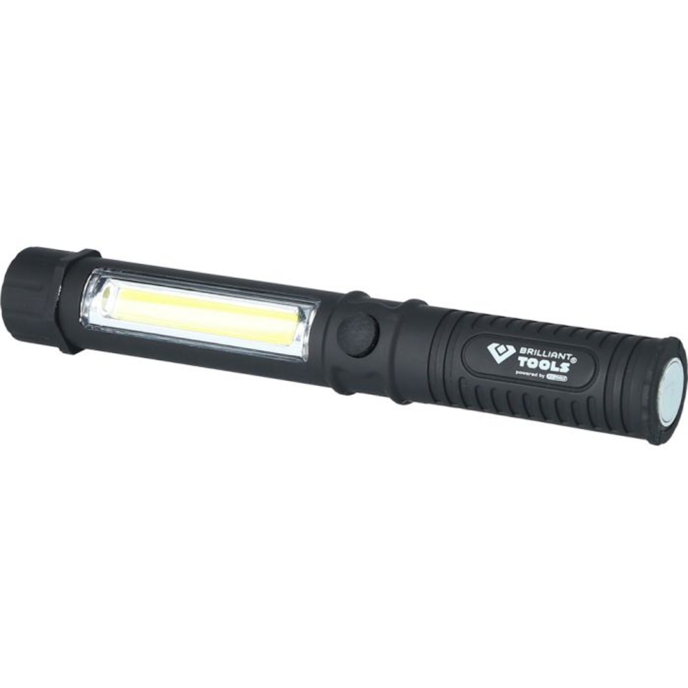 Lampe de poche à LED COB 2 en 1 140 Lumens BRILLIANT TOOLS - KS TOOLS - BT130910