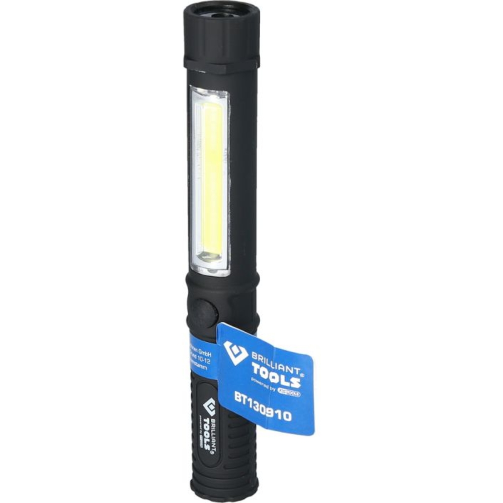 Lampe de poche à LED COB 2 en 1 140 Lumens BRILLIANT TOOLS - KS TOOLS - BT130910