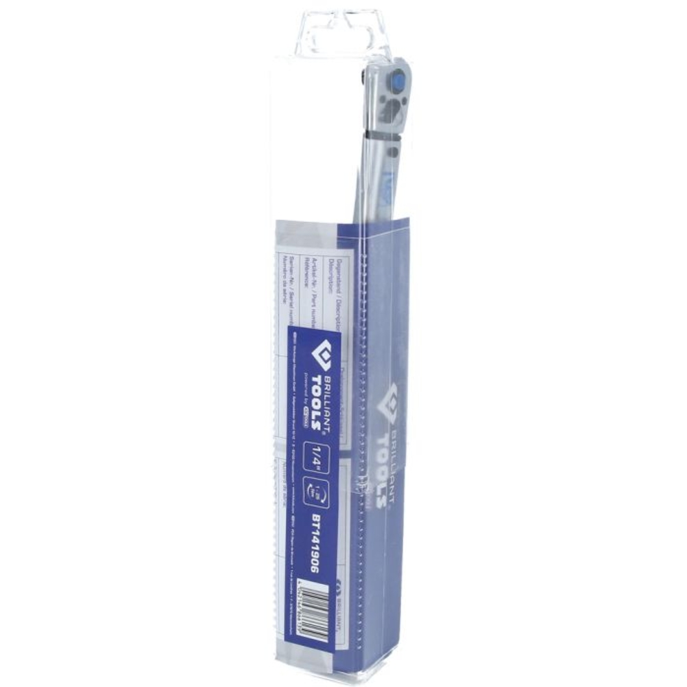 Clé dynamométrique à cliquet réversible 1/4“, 1-25Nm BRILLIANT TOOLS - KS TOOLS - BT141906