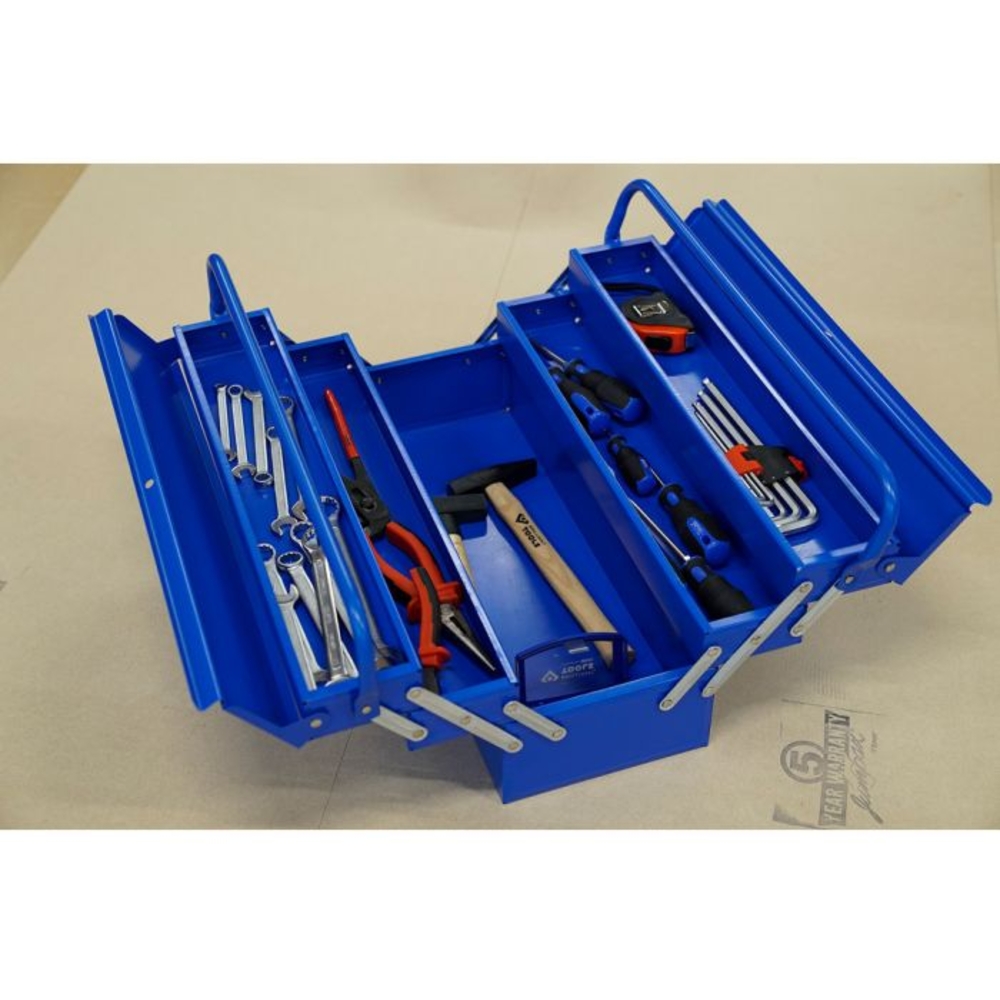 Caisse à outils métallique 5 compartiments L530mm BRILLIANT TOOLS - KS TOOLS - BT150800