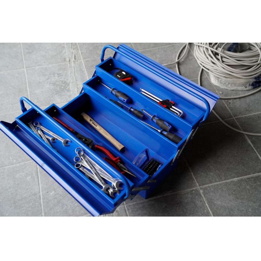 Caisse à outils métallique 5 compartiments L530mm BRILLIANT TOOLS - KS TOOLS - BT150800